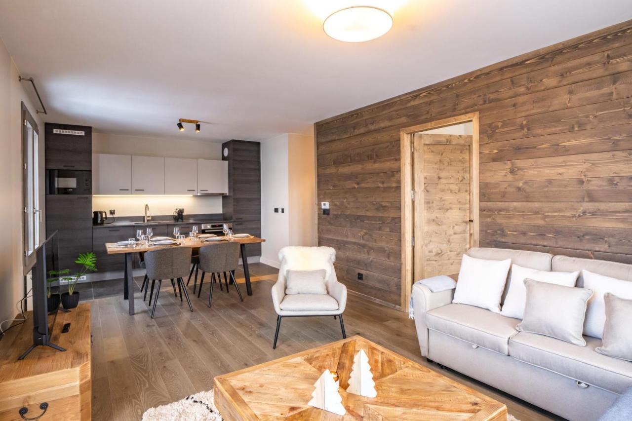Perle Blanche - Brand New 2 Bedroom Apartment Perfectly Located Chamonix Esterno foto