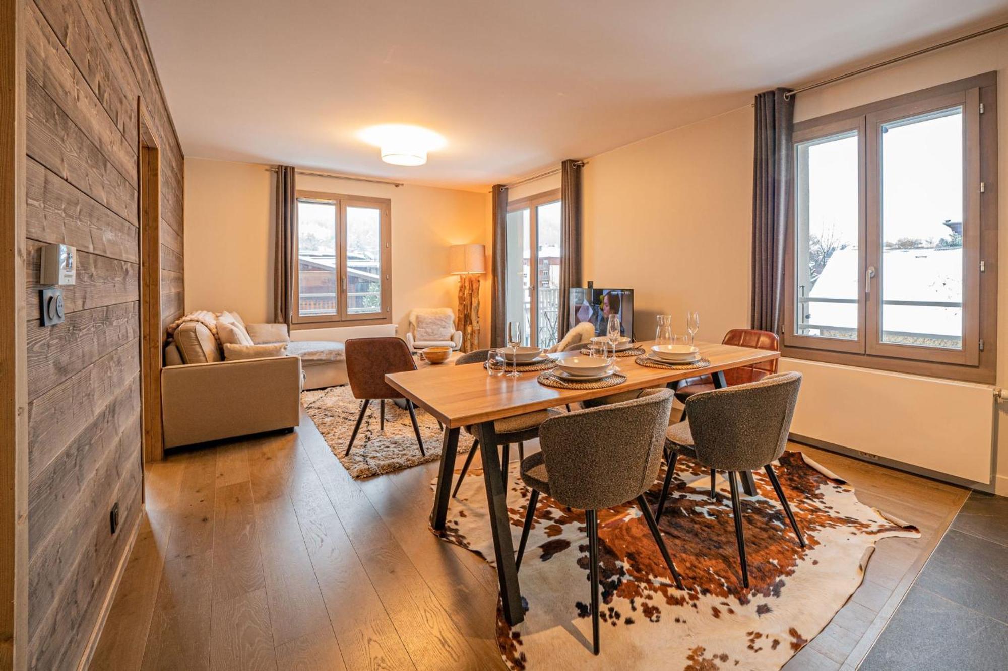 Perle Blanche - Brand New 2 Bedroom Apartment Perfectly Located Chamonix Esterno foto
